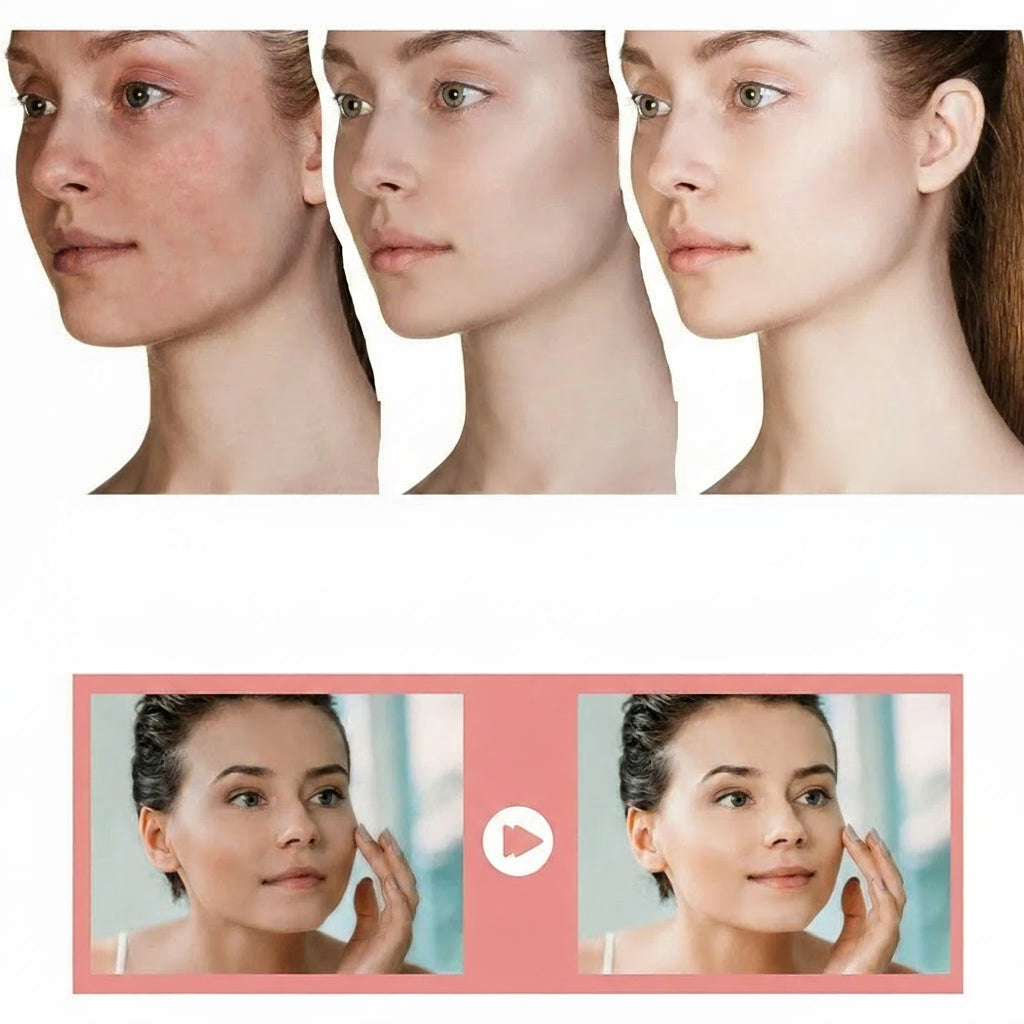 🌸 GLAMIXIR PureGlow™ – Sérum Visage Niacinamide & Acide Hyaluronique 30ml