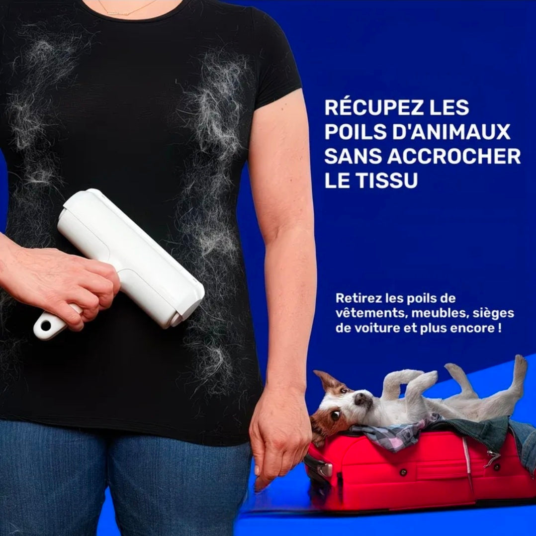 Rouleau Anti-Poils Animaux ELVYRAS™
